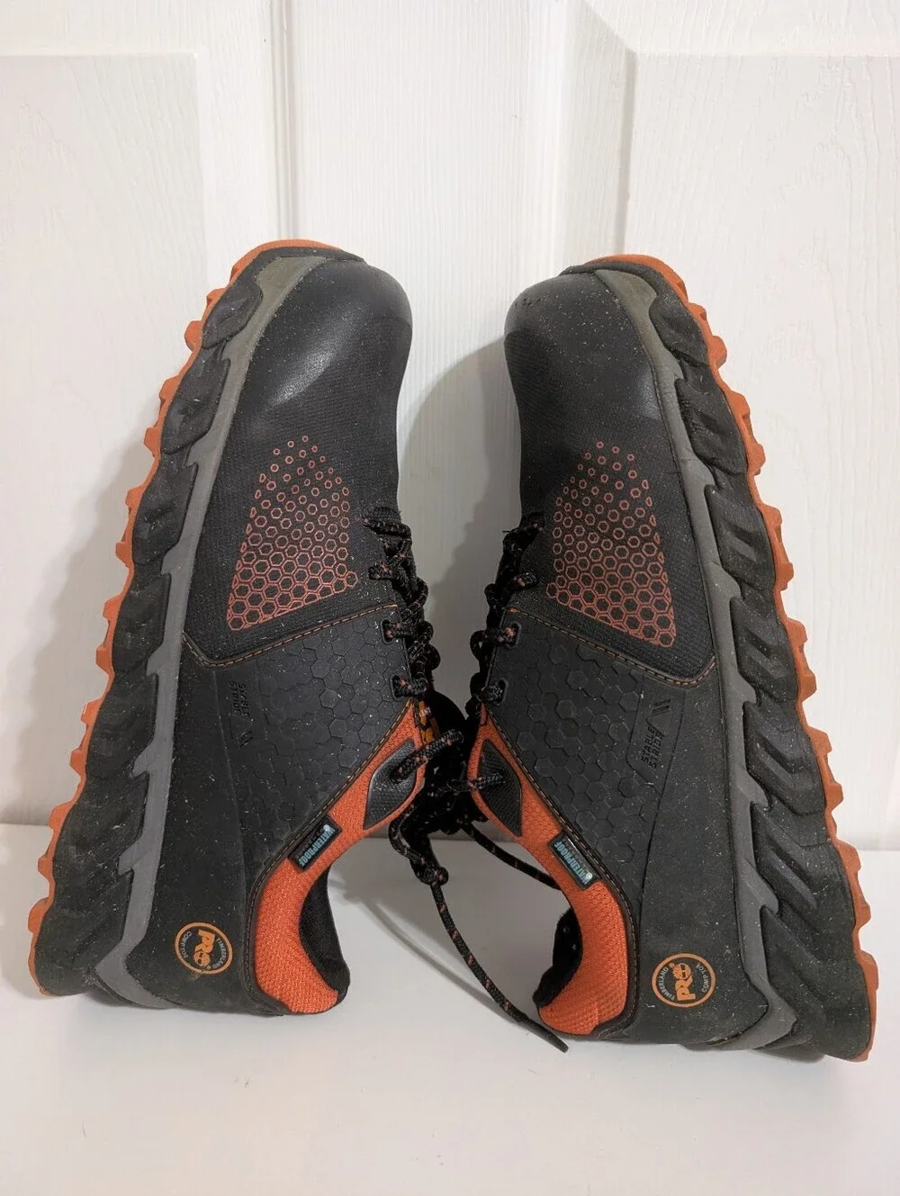 Timberland PRO Men's Low-Cut Ridgework Comp Toe Safety Work Black Shoes Size 11